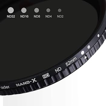 K&F Concept 86mm 可変NDフィルター ND2-ND32 ND2-ND32 (1-5 Stop) 可変NDレンズフィルター｜NDフィルター